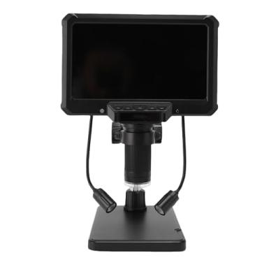Imagem de GOTOTOP Microscópio Digital LCD de 7 Polegadas, Ampliação 1000X, 8 Luzes LED Ajustáveis, Câmera de 16MP, Vídeo 1080FHD para 7 8.1 10 11