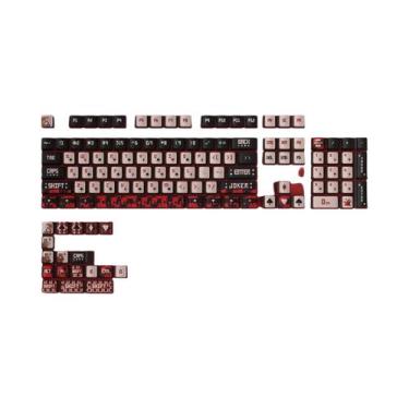 Imagem de Capacete De Teclado Transparente PBT Do Anime Evangelion, Presente De 