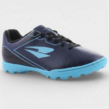 Imagem de Chuteira Society Dray Layt Masculino - Marinho e Azul, 38