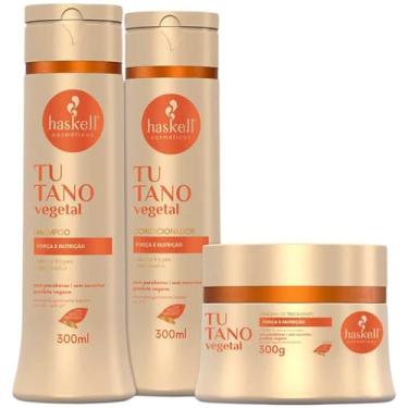 Imagem de Haskell - Kit de Tratamento Capilar - 3 Produtos 300ml - Tratamento de Proteína Capilar