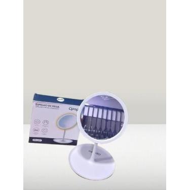 Imagem de Espelho de Mesa com LED 9W Aiker OPA-H001 - Iluminação Ajustável