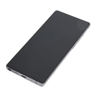 Imagem de Cryfokt LED Orgânico Note 20 4G N980 5G N981F DS Substituição da Tela de Toque do Telefone Com Função de Impressão Digital, Compatibilidade Perfeita, Conjunto de Tela Prateado