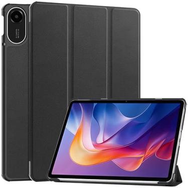 Imagem de Capa Magnética Anti Impacto Compatível Redmi Pad 2 11 Polegadas 2025 Case Flip Para Tablet Capa Para Xiaomi Pad 2 11 (preto)