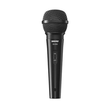 Imagem de Microfone Shure SV200 Com Cabo Dinâmico Cardioide - SV200