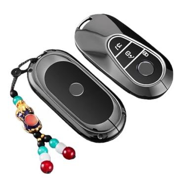 Imagem de Compatível com Benz CS Classe W223 W206 S260L S350L S400L S450L S500L Compatível com Maybach S480 S580 2020 2021 2022 Chave do carro Fob Case Cover(A4)