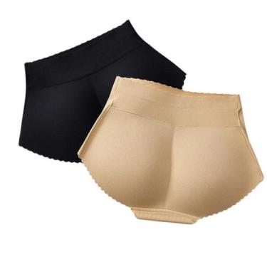 Imagem de Calcinha com Enchimento Bundex Aumenta Bumbum - Mi Amore, Preto, GG