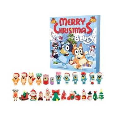 Imagem de Figura De Anime Bluey Bingo, Calendário Do Advento, Brinquedos De Mode