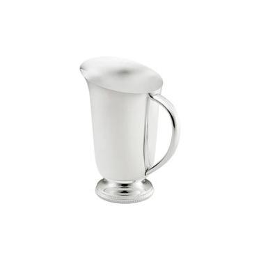 Imagem de Jarra St. James Bloom 1,3 L - Banho de Prata com Detalhes Pérola