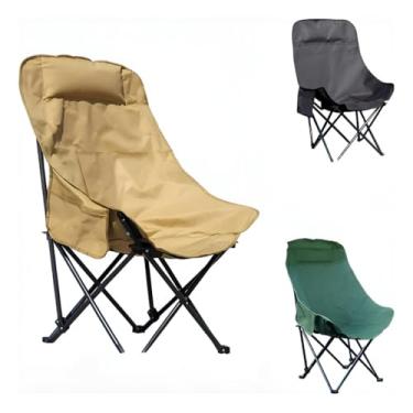 Imagem de Cadeira Dobrável de Camping com Estrutura Reforçada e Tecido Oxford