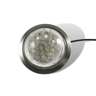 Imagem de Kit C/04 Canhões Ck6221 Branco Encaixe C/Fnt E Cntrl Rem Aço