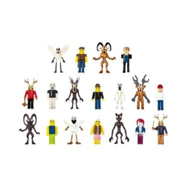 Imagem de Figuras De Brinquedo Coruja E Veado 99 Noites Na Floresta, Presente De