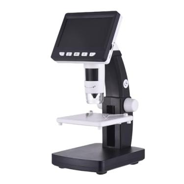 Imagem de Acouto Microscópio Digital 1080P de 4,3 Polegadas Com Ampliação de 50-1000X para Observação de Plantas, Animais e Placas de Circuito, Armazenamento Integrado, Luzes LED (306-B)