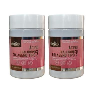 Imagem de Colageno Tipo 2 40mg + Acido Hialuronico 100mg + Vit C 40mg  200 capsu