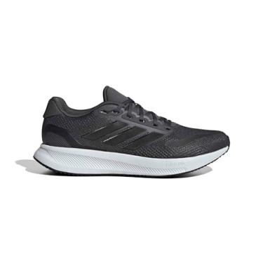 Imagem de adidas Tênis de corrida masculino Runfalcon 5, Branco: cinza, 40 2/3 EU