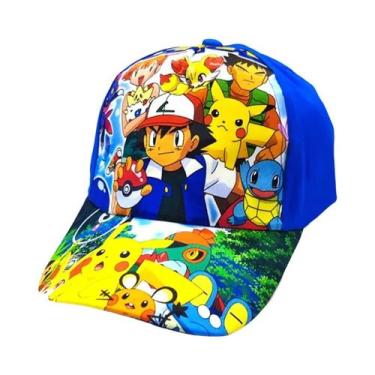 Imagem de Boné Pikachu Pokémon Com Proteção UV, Chapéu De Sol Kawaii Para Crianç