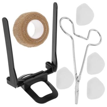 Imagem de HANABASS Ferramenta de suporte de orelha de cachorro, kit de postagem de orelha de cachorro Doberman, suporte vertical de correção de orelha de cachorro para Doberman Pinscher Dog Samoieda Pastor