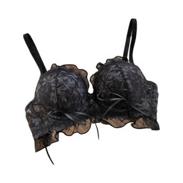 Imagem de Sutiã Push up Estilo Lolita Japonês Para Meninas Com Design De Renda -