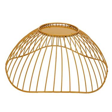 Imagem de Cesta de frutas arame Respirável Oca Invertida metal espessada para Legumes Pão Doces À prova ferrugem Grande capacidade