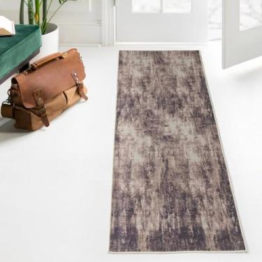 Imagem de Tapete Passadeira Sala Quarto Escritório 1,80m x 60cm Antiderrapante Base Emborrada Berlim (Estampa 06)