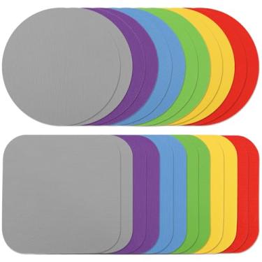 Imagem de OKYMOTOR 24 peças de almofadas para abridor de jarras, pinças de borracha, utensílio de cozinha multifuncional, porta-copos antiderrapantes, abridor de tampa de garrafa, abridor de frascos para idosos