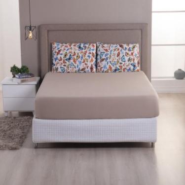 Imagem de Jogo de Lençol King Malha 100% Algodão c/ Elastico 03 Pçs EstAMPADO - 