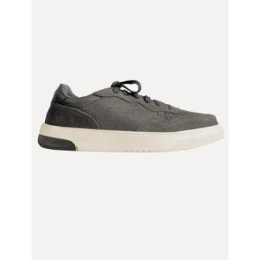 Imagem de Tênis Ellus Masculino Couro Parker Grafite-Masculino