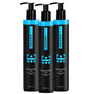 Imagem de Kit 03 Balm Para Barba Goot Embaixador 300Ml