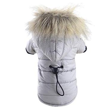 Imagem de Casaco Quente de Inverno para Cachorro Jaqueta Macia e Confortável Filhote Roupas Premium Pet