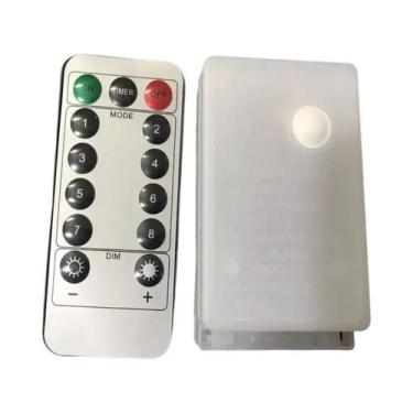 Imagem de Luzes De Cortina De Malha LED Coloridas Com Dimmer, 8 Modos, Controle 