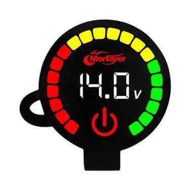 Imagem de Voltímetro E Medidor De Temperatura De Água Para Motocicleta À Prova d