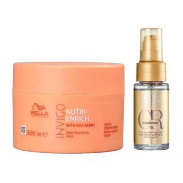 Imagem de Kit Nutri-enrich Máscara 150ml E Oil Reflections 30ml Wella