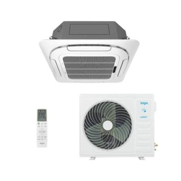 Imagem de Ar Condicionado Split Cassete 4 Vias Elgin Wi-Fi 36000 BTUs Frio Inverter 220V R32 KXFE36C2CA