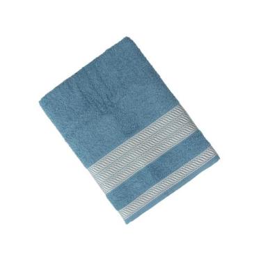 Imagem de Toalha De Banho Siena De Algodão Atlantica Azul - Toalhas Atlantica, U