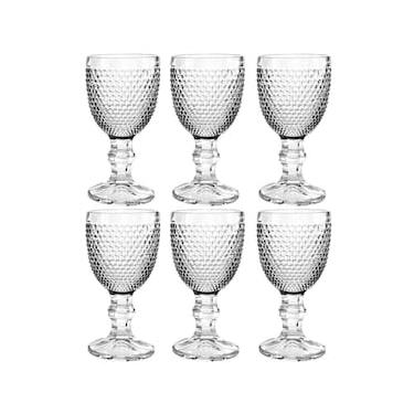 Imagem de Conjunto de Taças L`hermitage Bardot em Vidro Transparente 60ml - 6 Peças