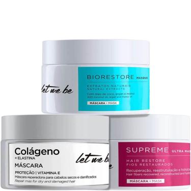 Imagem de Let Me Be - Kit Cronograma Capilar Antioxidante Vegetal (3 Produtos)