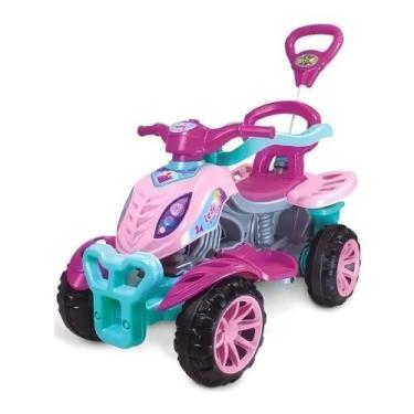 Imagem de Quadriciclo Carrinho Infantil Lady Star Com Empurrador Maral