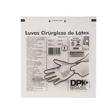 Imagem de Luva Cirurgica Esteril 8.0 - DESCARPACK
