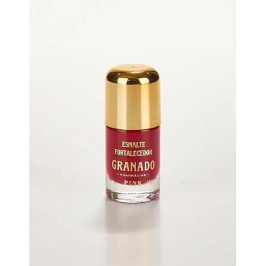 Imagem de Esmalte Fortalecedor Granado Pink Artistas Vinho Rosado Vitamina E Sec