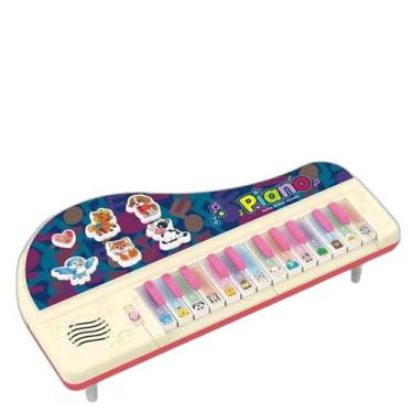 Imagem de Pianinho Piano Brinquedo Musical Criança Menina Menino Bebê - Tesla St