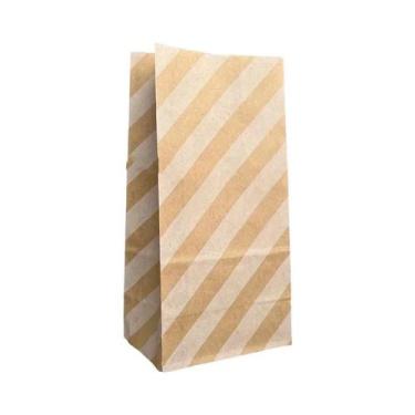 Imagem de Sacos Coloridos Com Listras E Bolinhas, 10 Peças, 18x9x6cm, Sacos Para