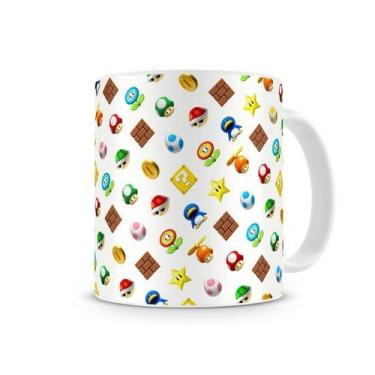 Imagem de Caneca Mario Bros Jogo - Starnerd