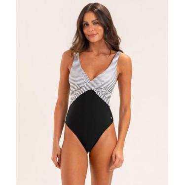 Imagem de Maiô Regata Transpassado Estampa Grãos - APNEIA, Estampa grãos, P