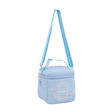 Imagem de Lancheira Térmica Color Up Meninas Juvenil Escolar Glitter - Seanite, 