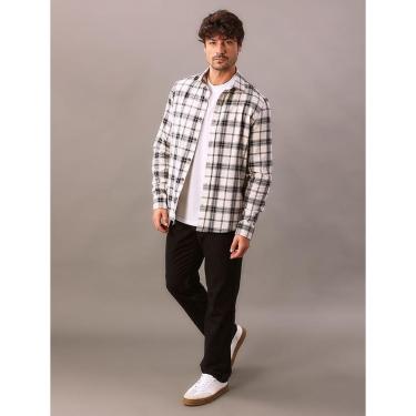 Imagem de Camisa Calvin Klein Jeans Manga Longa Overshirt Flanel Check-Masculino