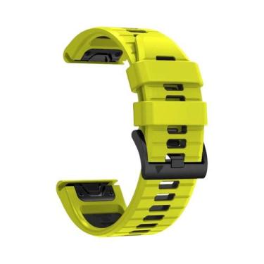 Imagem de Pulseira De Silicone Esportiva QuickFit De 22mm E 26mm Para Garmin End