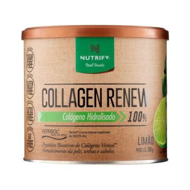 Imagem de Collagen renew sabor limão 300g - nutrify, Limão, 300g