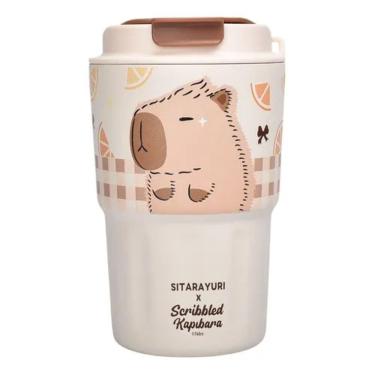 Imagem de Copo Térmico Capivara Frutas - 360 ml - N249123-5 - Quanhe