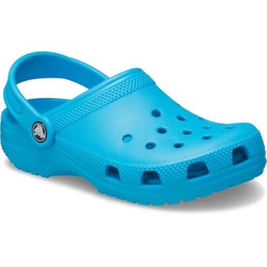 Imagem de Crocs Tamanco clássico infantil, Azul veneziano, 5 Big Kid