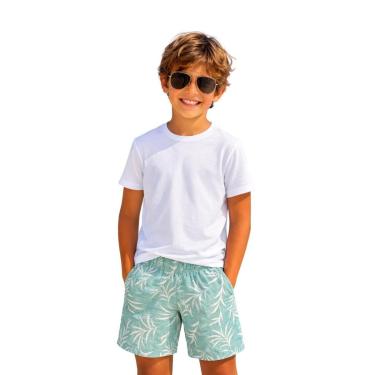 Imagem de Bermuda infantil curta tactel estampado Ogochi-Masculino