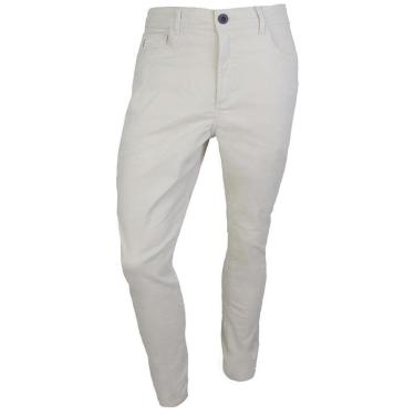 Imagem de Calça Sarja Masculina Freesurf Matadrean Slim Bege - 1108-Masculino